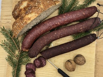 saucisse à manger cru